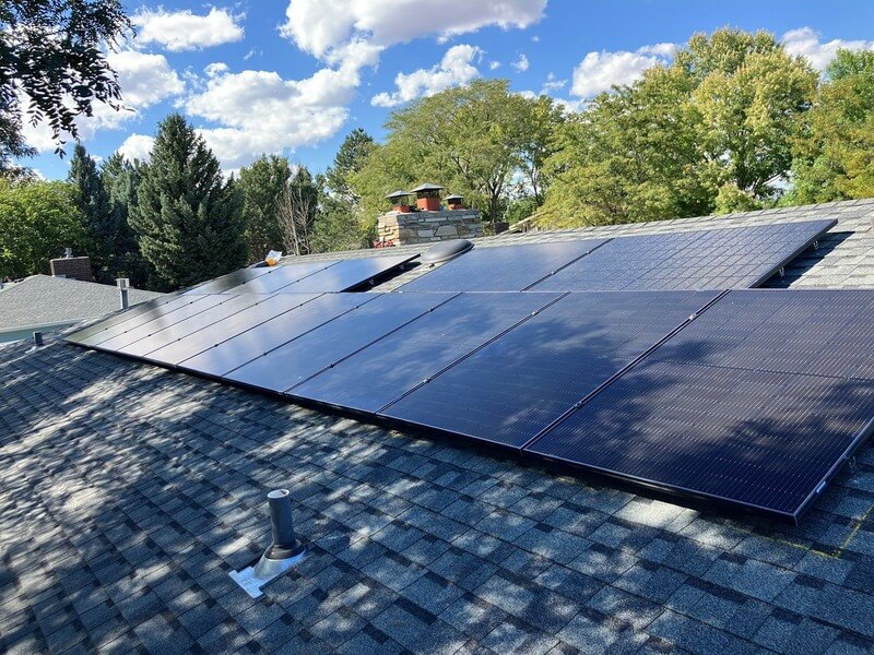Solar Panels on Roof