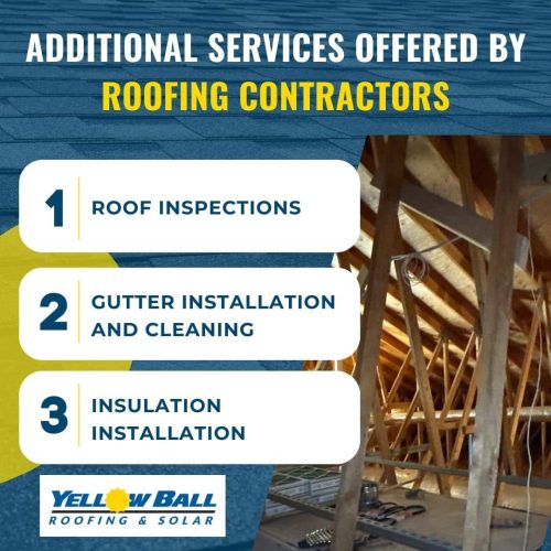 services offered by roofing contractors