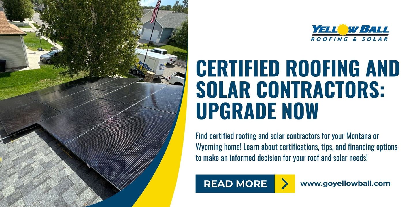 certified roofing and solar contractors