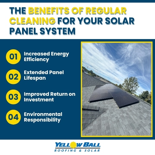benefits of regular cleaning with solar panel cleaning services near me