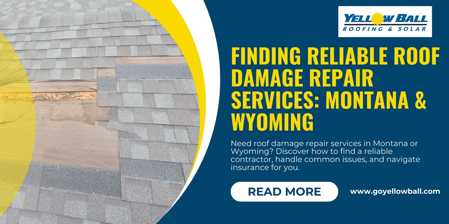 Roof damage repair services