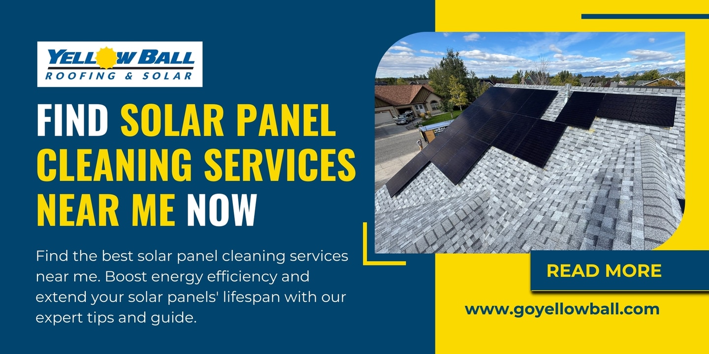 solar panel cleaning services near me