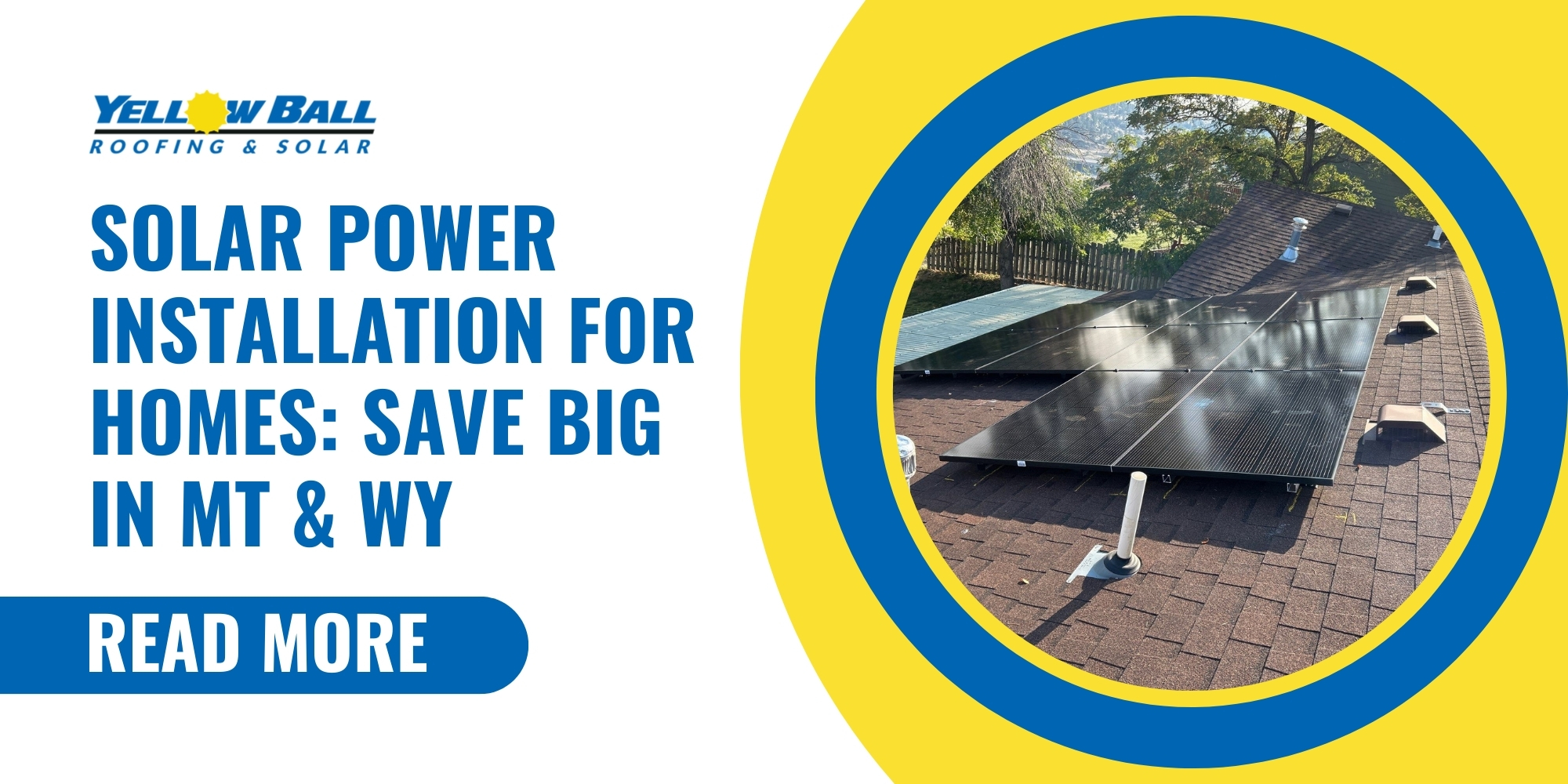 solar power installation for homes