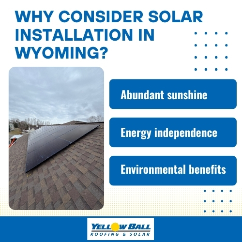 why consider solar installation wyoming