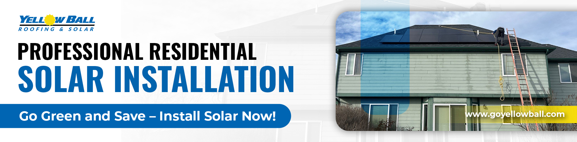 Professional Residential Solar Installation by Yellowball