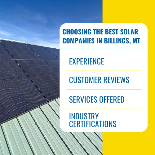 choosing the best solar companies Billings MT